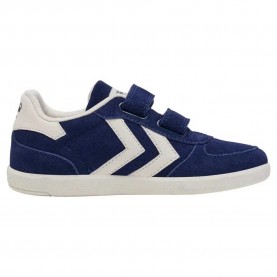 маратонки,детски,маратонки,hummel,victory,suede,ii,trainers,navy,peony,(blue)