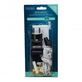 батерии,lumineo,72441,3v,battery,eliminator,clear,(black)