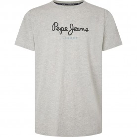 тениска,мъжки,тениски,pepe,jeans,eggo,short,sleeve,t,shirt,grey,(light,grey,marl)