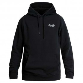 суичър,мъжки,пуловери,john,doe,jd,lettering,hoodie,black,(black)