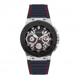 часовник,часовници,guess,circuit,watch,silver