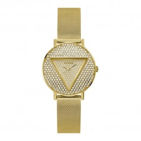 часовник,часовници,guess,iconic,watch,golden