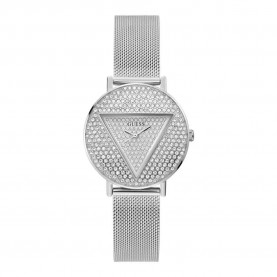 часовник,часовници,guess,iconic,watch,silver