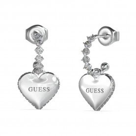 бижутерия,guess,jube02234jwrht,u,falling,in,love,earrings,silver