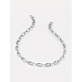 Guess JUMN02124JWSTT U G Stripes necklace - Silver (Silver) бижутерия,guess,jumn02124jwstt,u,g,stripes,necklace,silver,(silver)
