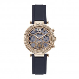 часовник,часовници,guess,solstice,watch,golden,(blue)