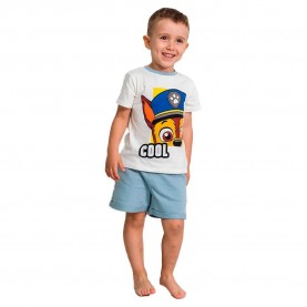 Paw patrol Paw Patrol Short sleeve set - Beige / Blue (Beige) детски,екипи,paw,patrol,paw,patrol,short,sleeve,set,beige,blue,(beige)
