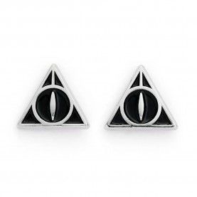 бижутерия,the,carat,shop,deathly,hallows,earrings,silver,(multicolor)