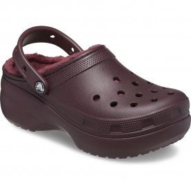 дамски,сандали,и,чехли,crocs,classic,platform,lined,clogs,red,(dark,cherry)