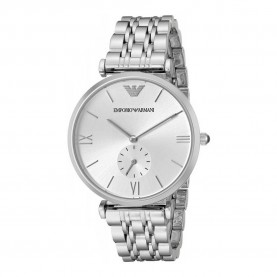 часовник,часовници,armani,ar1819,watch,silver