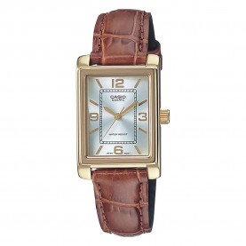 Часовник Casio LTP1234PGL7AE watch - Golden (Golden / Brown / White) часовник,часовници,casio,ltp1234pgl7ae,watch,golden,(golden,brown,white)