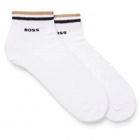 чорапи,мъжки,чорапи,boss,sh,stripe,cc,10249327,socks,2,pairs,white,(white)