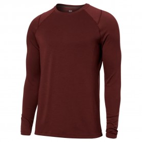 тениска,мъжки,тениски,saxx,underwear,roast,master,crew,long,sleeve,t,shirt,red,(dark,brick)