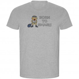 тениска,мъжки,тениски,kruskis,born,to,smash,eco,short,sleeve,t,shirt,heather,grey,(grey)