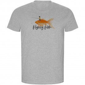 тениска,мъжки,тениски,kruskis,flying,fish,eco,short,sleeve,t,shirt,heather,grey,(grey)