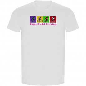 тениска,мъжки,тениски,kruskis,happy,pedal,dancing,eco,short,sleeve,t,shirt,white