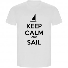 тениска,мъжки,тениски,kruskis,keep,calm,and,sail,eco,short,sleeve,t,shirt,white