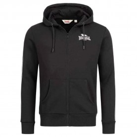 блуза,мъжки,пуловери,lonsdale,balnakeil,full,zip,sweatshirt,black,white,(black)