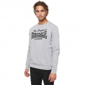 Блуза Lonsdale Burghead sweatshirt - Grey (Marl Grey / Black) блуза,мъжки,пуловери,lonsdale,burghead,sweatshirt,grey,(marl,grey,black)