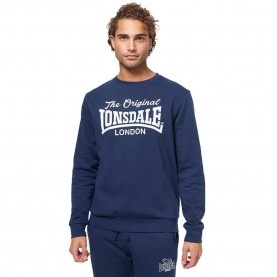 Блуза Lonsdale Burghead sweatshirt - Blue (Navy / White) блуза,мъжки,пуловери,lonsdale,burghead,sweatshirt,blue,(navy,white)