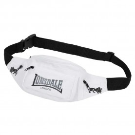 чанта,всички,чанти,lonsdale,hip,waist,bag,white,black,ash,(white)