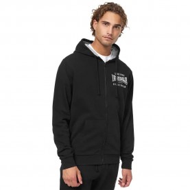 Блуза Lonsdale Lintmill full zip sweatshirt - Black (Black / White / Grey) блуза,мъжки,пуловери,lonsdale,lintmill,full,zip,sweatshirt,black,(black,white,grey)