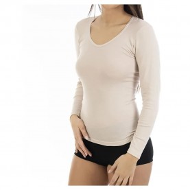 дамско,бельо,дамски,бикини,и,танкини,lacotex,long,sleeve,base,layer,vison,(beige)