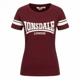 тениска,дамски,тениски,lonsdale,killegray,short,sleeve,t,shirt,red,(oxblood)