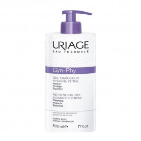 хигиена,тяло,uriage,gyn,phy,intimate,gel,500ml,clear