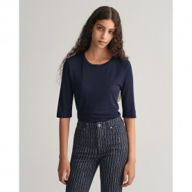 тениска,дамски,тениски,gant,slim,light,short,sleeve,t,shirt,blue