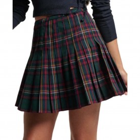 пола,дамски,поли,и,рокли,superdry,check,short,skirt,green