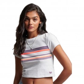къса,блуза,дамски,топове,superdry,vintage,stripe,crop,top,cali,purple,grey,stripe,(grey)
