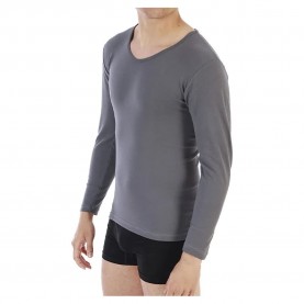 мъжко,бельо,lacotex,short,sleeve,base,layer,grey,16,(grey)