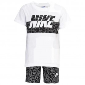 Nike 926-023 short sleeve set - White (White) детски,екипи,nike,926,023,short,sleeve,set,white,(white)