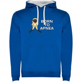 суичър,мъжки,пуловери,kruskis,born,to,apnea,two,colour,hoodie,royal,blue,white,(blue)