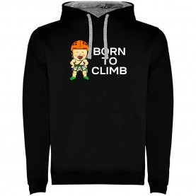 суичър,мъжки,пуловери,kruskis,born,to,climb,two,colour,hoodie,black,grey,(black)