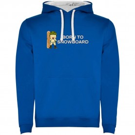 суичър,мъжки,пуловери,kruskis,born,to,snowboard,two,colour,hoodie,royal,blue,white,(blue)