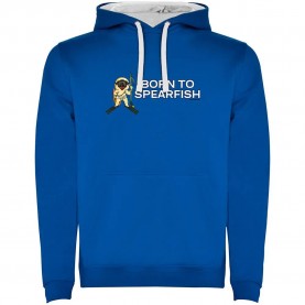 суичър,мъжки,пуловери,kruskis,born,to,spearfish,two,colour,hoodie,royal,blue,white,(blue)