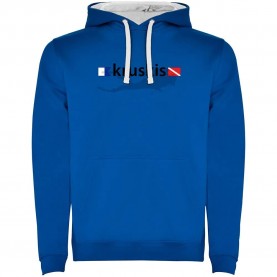 суичър,мъжки,пуловери,kruskis,diver,flags,two,colour,hoodie,royal,blue,white,(blue)