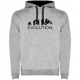 суичър,мъжки,пуловери,kruskis,evolution,off,road,two,colour,hoodie,heather,grey,black,(grey)