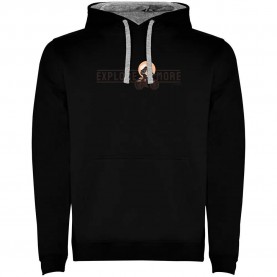 суичър,мъжки,пуловери,kruskis,explore,more,two,colour,hoodie,black,grey,(black)