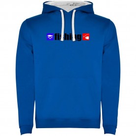 суичър,мъжки,пуловери,kruskis,fishing,two,colour,hoodie,royal,blue,white,(blue)