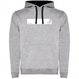 суичър,мъжки,пуловери,kruskis,frame,bike,two,colour,hoodie,heather,grey,black,(grey)