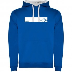 суичър,мъжки,пуловери,kruskis,frame,mountain,two,colour,hoodie,royal,blue,white,(blue)