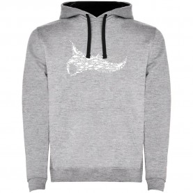 суичър,мъжки,пуловери,kruskis,manta,two,colour,hoodie,heather,grey,black,(grey)