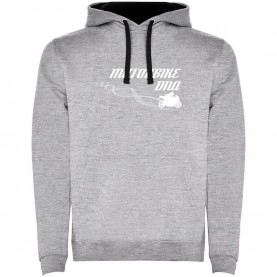 суичър,мъжки,пуловери,kruskis,motorbike,dna,two,colour,hoodie,heather,grey,black,(grey)