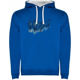 суичър,мъжки,пуловери,kruskis,peloton,two,colour,hoodie,royal,blue,white,(blue)