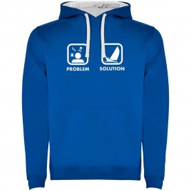 суичър,мъжки,пуловери,kruskis,problem,solution,sail,two,colour,hoodie,royal,blue,white,(blue)