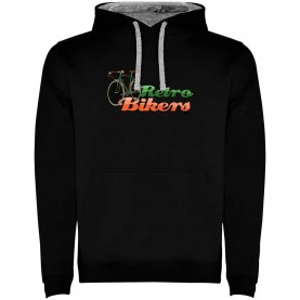 суичър,мъжки,пуловери,kruskis,retro,bikers,two,colour,hoodie,black,grey,(black)
