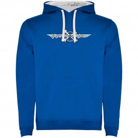 суичър,мъжки,пуловери,kruskis,ride,or,die,two,colour,hoodie,royal,blue,white,(blue)